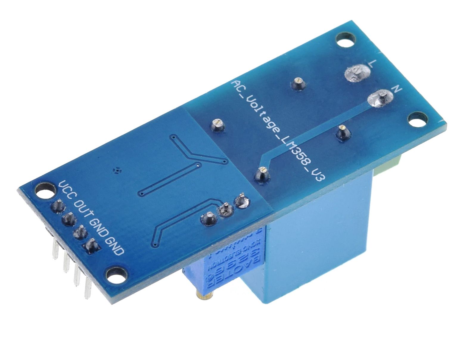 Stroommeter sensor module AC 2mA digitaal ZMPT101B 03